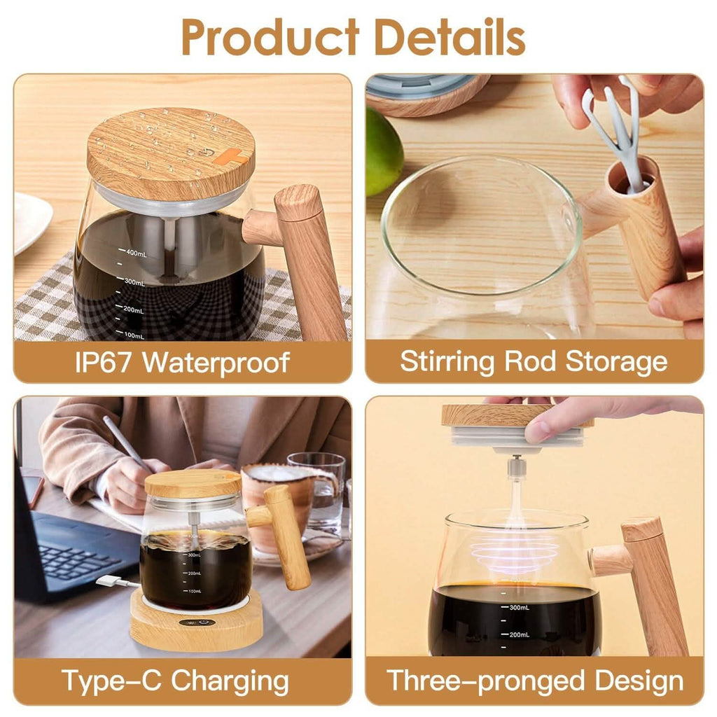 Electric Mixing Mug Cup